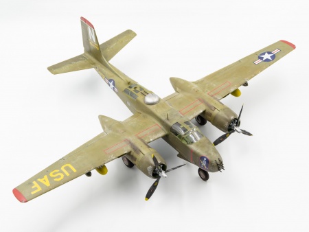 48281 B-26B-50 Инвейдер, Американский бомбардировщик ICM