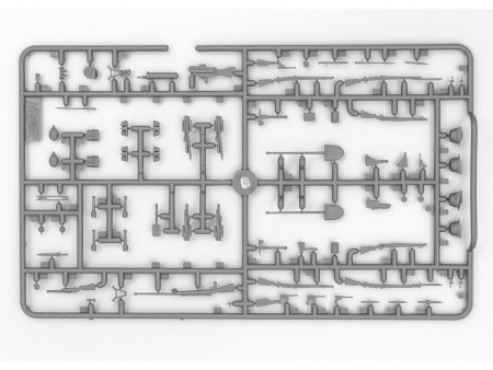 35711 Фигуры, Германский пулеметный расчет І МВ ICM
