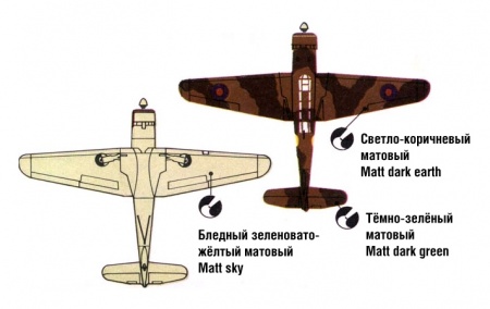 72011 Палубный пикирующий бомбардировщик Скуа ARK model