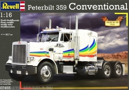 07455 Грузовик Peterbilt 359 Revell