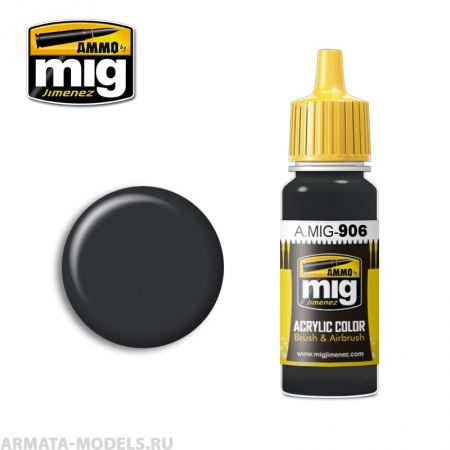 AMIG0906 Ammo Mig Акриловая краска GREY SHADOW 17 мл