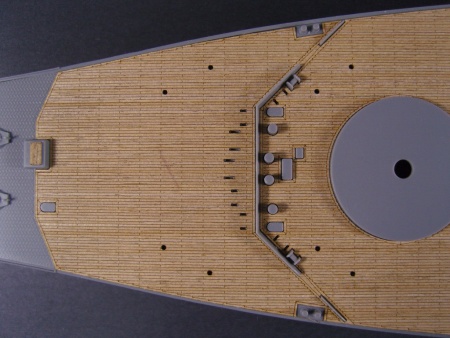 AW10076 Деревянная палуба для IJN Yamato