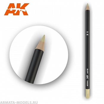 AK10029 Карандаш для везеринга Watercolor Pencil Buff (Box - 5 units)
