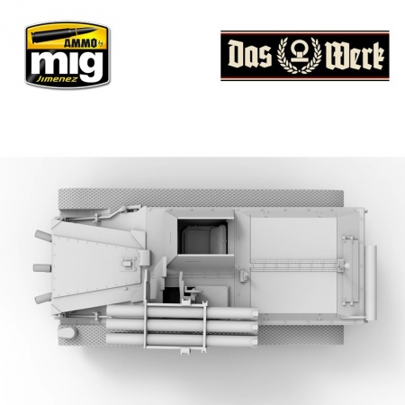 DW35008 Сборная модель Borgward IV Panzerjager Wanze Das Werk
