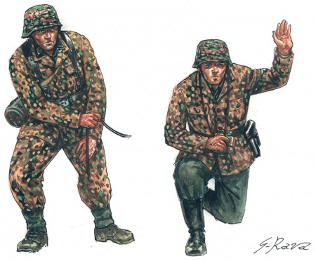 Набор фигурок 6096ИТ Пушка German PAK 40 AT Gun with servants Italeri