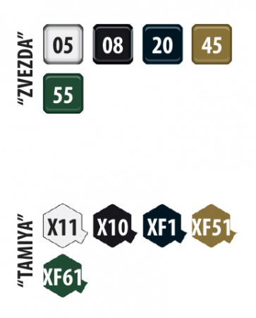 5077 Советский основной боевой танк Т-62 Звезда 5077 Советский основной боевой танк Т-62 Звезда