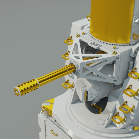 35005RPG Зенитный артиллерийский комплект ВМС США Phalanx US Navy Phalanx close-in weapon system RPG Model