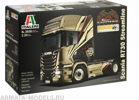 3930ИТ ГРУЗОВИК SCANIA R730 STREAMLINE CHIMERA Italeri