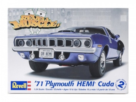 12943RE Автомобиль 71 HEMI 'Cuda Hardtop Revell