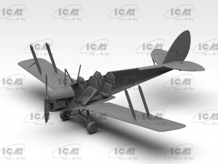 32035 DH. 82A Tiger Moth, Британский учебный самолет ICM