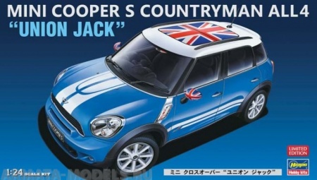 20253 Автомобиль MINI COOPER S COUNTRYMAN ALL4 UNION JACK Hasegawa 20253 Автомобиль MINI COOPER S COUNTRYMAN ALL4 UNION JACK Hasegawa