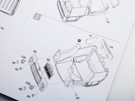 1556AVD Сборная модель Топливозаправщик АТЗ-2,4 (52) AVD Models