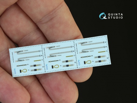 QD48070 3D Декаль интерьера кабины F-14D (для модели Tamiya)