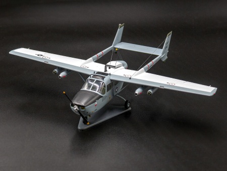48290 Cessna O-2A Skymaster, Американский самолет-разведчик ICM 48290 Cessna O-2A Skymaster, Американский самолет-разведчик ICM