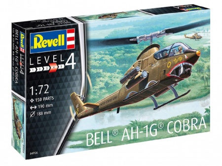 04956 Американский ударный вертолет Bell AH-1G Кобра Revell