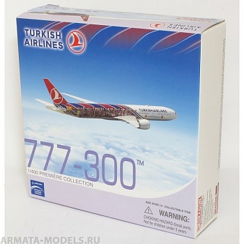 56370Д Готовая модель 777-300 Turkish Airlines 1/400