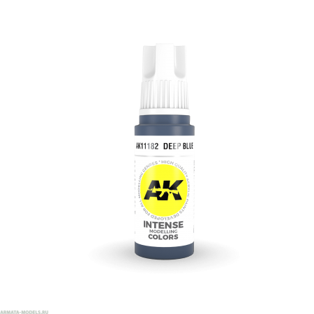 AK11182 Краска акриловая Deep Blue 17ml