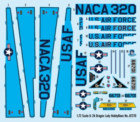 87270HB U-2A Dragon Lady Hobby Boss