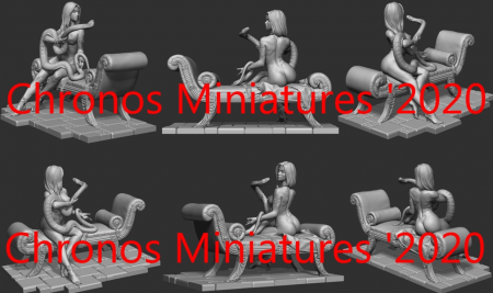 CHM-75038. Спокойной ночи. 54 мм. Материал -смола. Chronos Miniatures