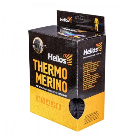 Комплект Thermo-Merino, цв.темно-серый р.50-52/182, XL Helios
