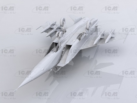 48905 МиГ-25 БМ, Советский противорадарный самолет ICM 48905 МиГ-25 БМ, Советский противорадарный самолет ICM
