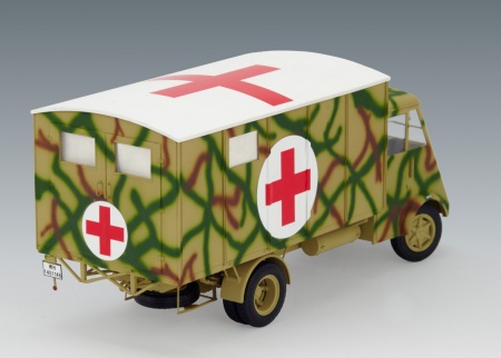 35417 Lastkraftwagen 3.5 AHN с будкой, Германская военная машина скорой помощи 2 МВ ICM 35417 Lastkraftwagen 3.5 AHN с будкой, Германская военная машина скорой помощи 2 МВ ICM