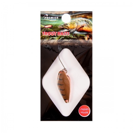 Микро приманка Stealth 2.3гр цв.222 Коричневый PREMIER