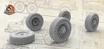 smk35005 Колеса внедорожные All Terrain для Буханки