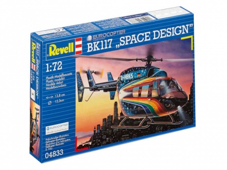 04833RE Вертолет BK-117 Space Revell