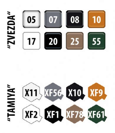 3631 Советский легкий танк Т-70Б Звезда