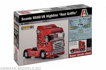 3882ИТ Грузовик R560 Highline Red griffin