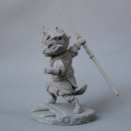 BCK-FC-011 Дарт Мяул | Коллекционная миниатюра 70 мм Blood Carrot Knights