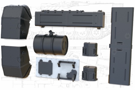 35248MIN Т-90М Корректирующий набор