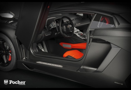 Lamborghini Aventador Nero Nemesis (Полуматовый черный)