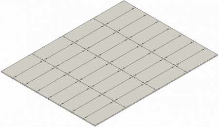 72214 Советские плиты аэродромного покрытия ПАГ-14 (1/72) ICM