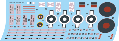 SH72429 Supermarine Sea Otter Mk.I 'WWII Service' Special Hobby