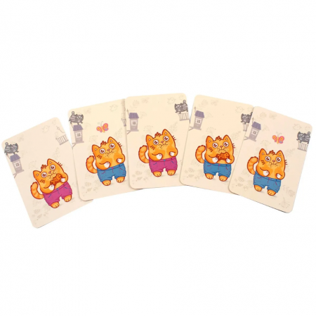 SM44408P Настольная игра Котики на крыше