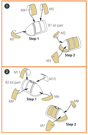CPA72050 Маски для Gloster E.28/39 Pioneer
