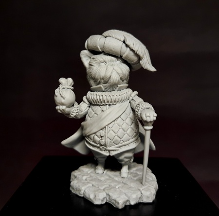 BCK-CM-010 Мяулорд Кэцвилла | Коллекционная миниатюра 70 мм Blood Carrot Knights