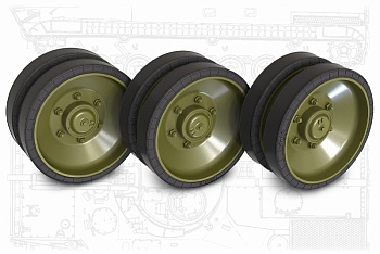 35265MIN БМП-3 Комплект опорных катков