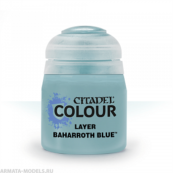 22-79GW Краска Слой: бахаррот голубой (12мл)(LAYER: BAHARROTH BLUE (12ML))