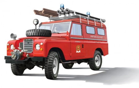 3660ИТ Автомобиль LAND ROVER FIRE TRUCK Italeri