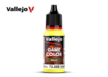 V-73208 Краска Game Color Wash Желтый б.18мл
