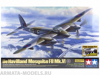 60326 Mosqito FB MK VI с набором фототравления, и подставкой 60326 Mosqito FB MK VI с набором фототравления, и подставкой