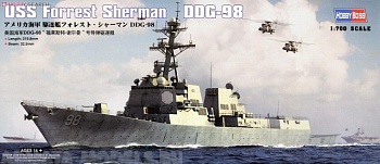 83414 Корабль USS Forrest Sherman DDG-98 1/700 83414 Корабль USS Forrest Sherman DDG-98 1/700