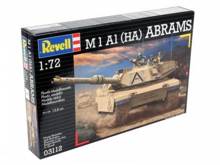 03112 Танк M 1 A1 (HA) Abrams Revell