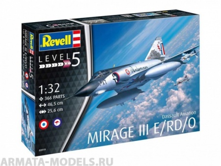 03919RE Дассо Мираж III Revell