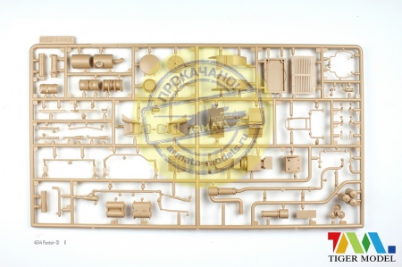 4644 Российский самоходный зенитный ракетно-пушечный комплекс «Панцирь-С1» (Russian Pantsir-s1/ SA-22 ) Tiger Model