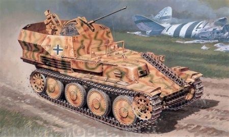 6461ИТ Танк Sd.Kfz. 140 Flakpanzer 38 Gepard Italeri