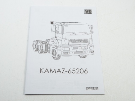 1512AVD Сборная модель КАМАЗ-65206 AVD Models